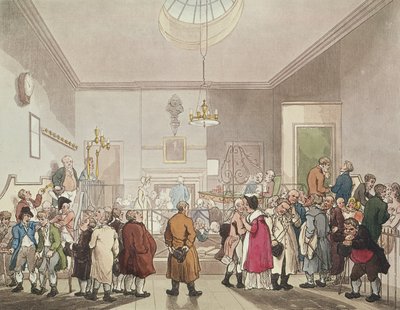 De wedpost door T. and Pugin Rowlandson